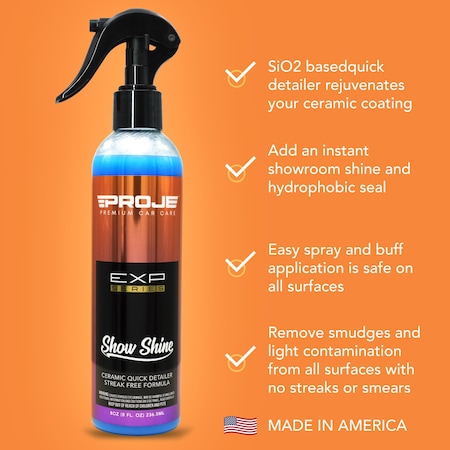 Proje Premium Car Care Show Shine - Ceramic Quick Detailer Spray 50006